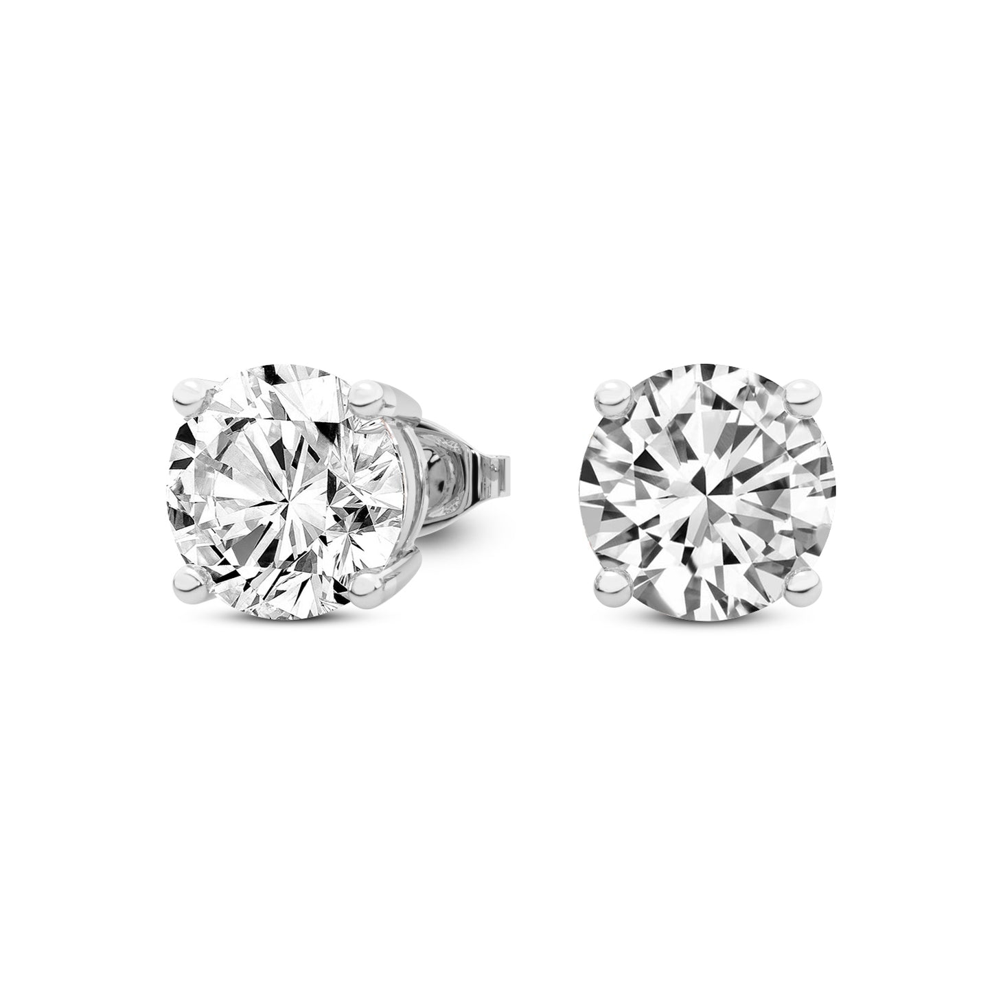 Classic 4 Prong Lab Grown Diamond Studs
