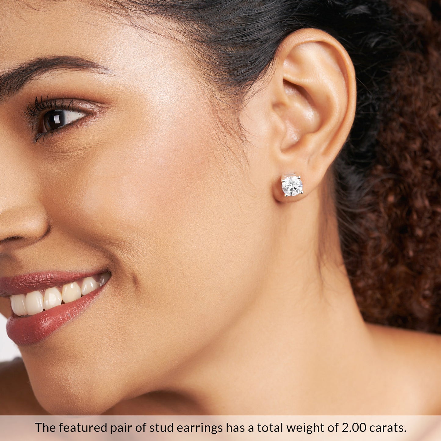 Classic 4 Prong Lab Grown Diamond Studs