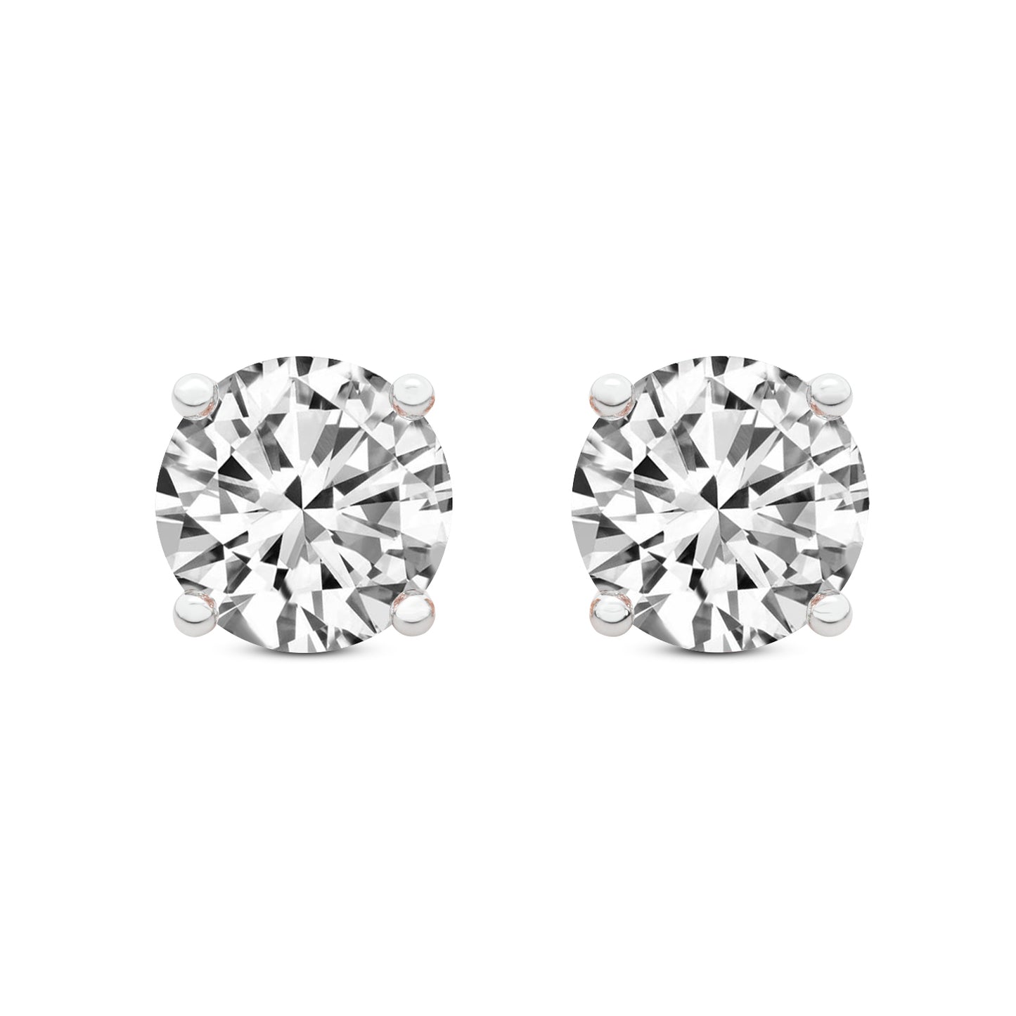Classic 4 Prong Lab Grown Diamond Studs