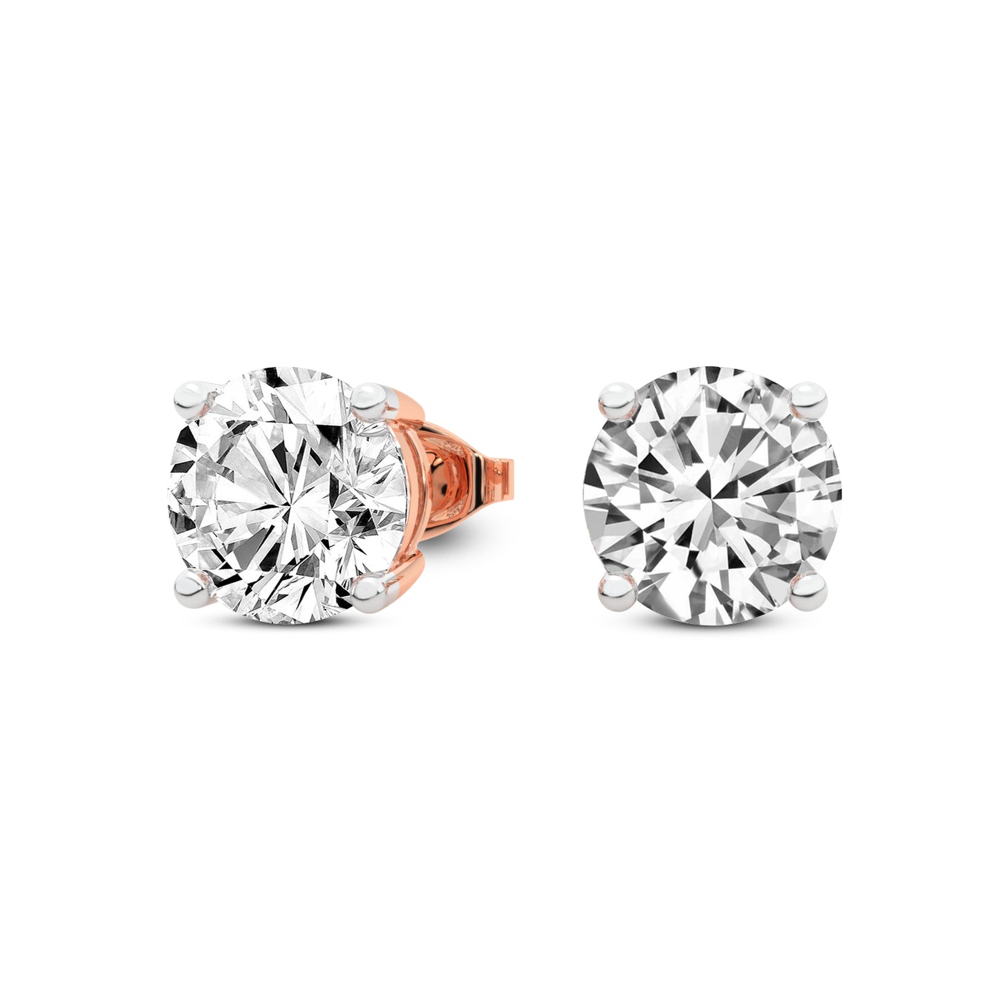 Classic 4 Prong Lab Grown Diamond Studs