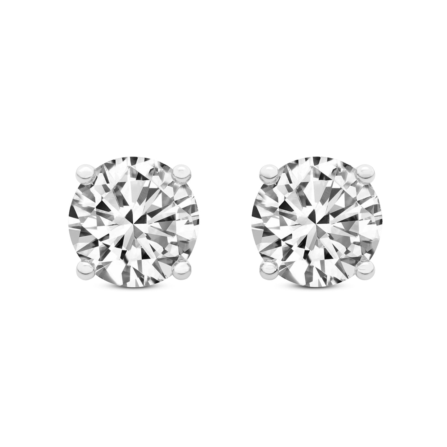 Classic 4 Prong Lab Grown Diamond Studs