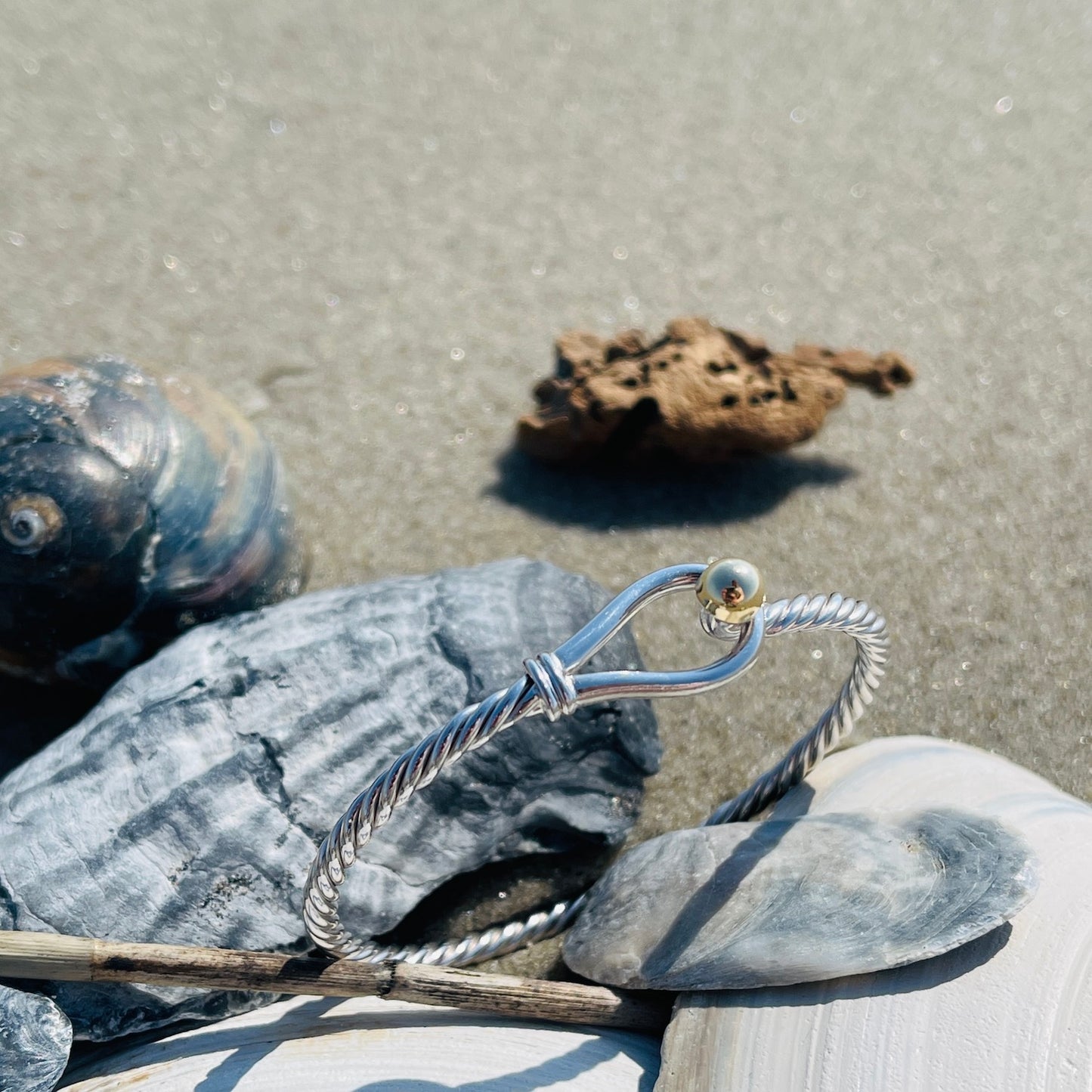 Stone Harbor Hook Bangle