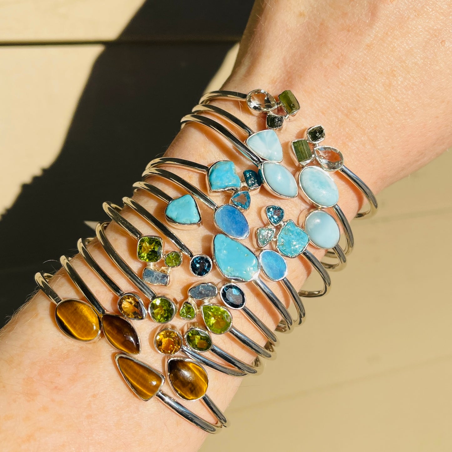 Something Sweet Citrine Flexi Cuff