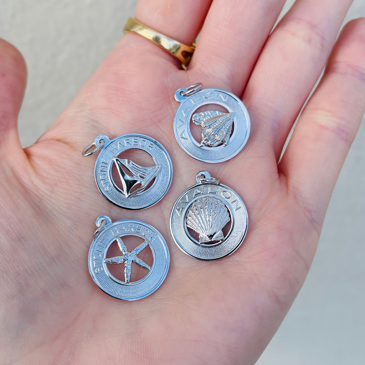 The 7 Mile Souvenir Charm Necklace