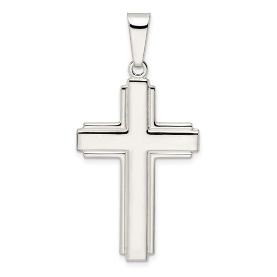 Sterling Silver Large Latin Cross