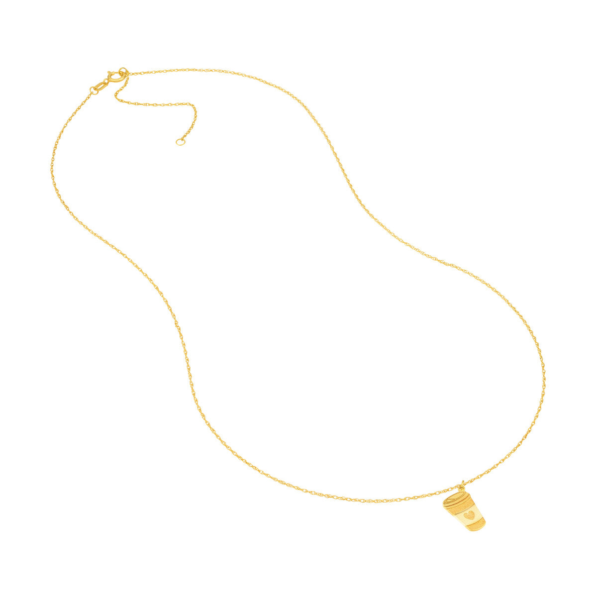 Coffee Cup Necklace