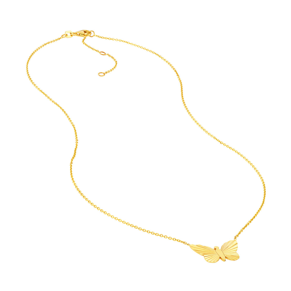 Radiant Butterfly Necklace
