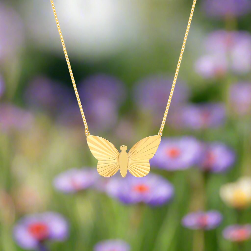 Radiant Butterfly Necklace