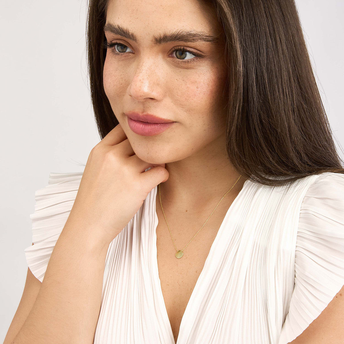 Scallop Shell Necklace