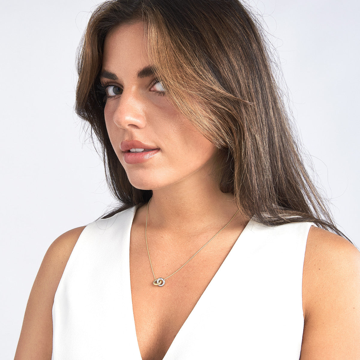 Two-tone Harmony Necklace