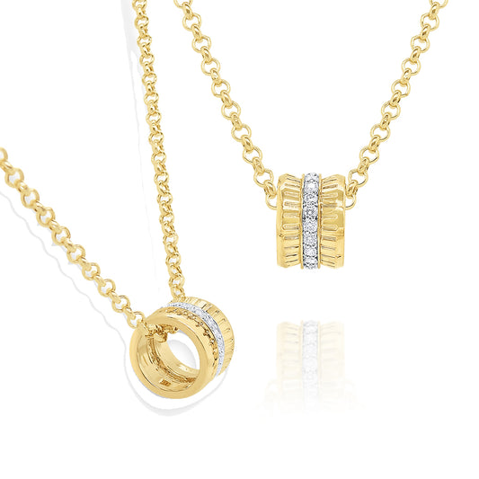 Diamond Rondell Necklace