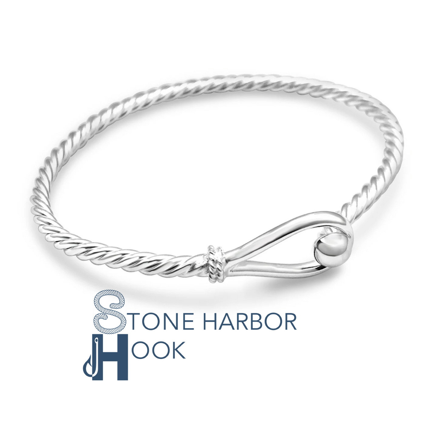 Stone Harbor Hook Bangle