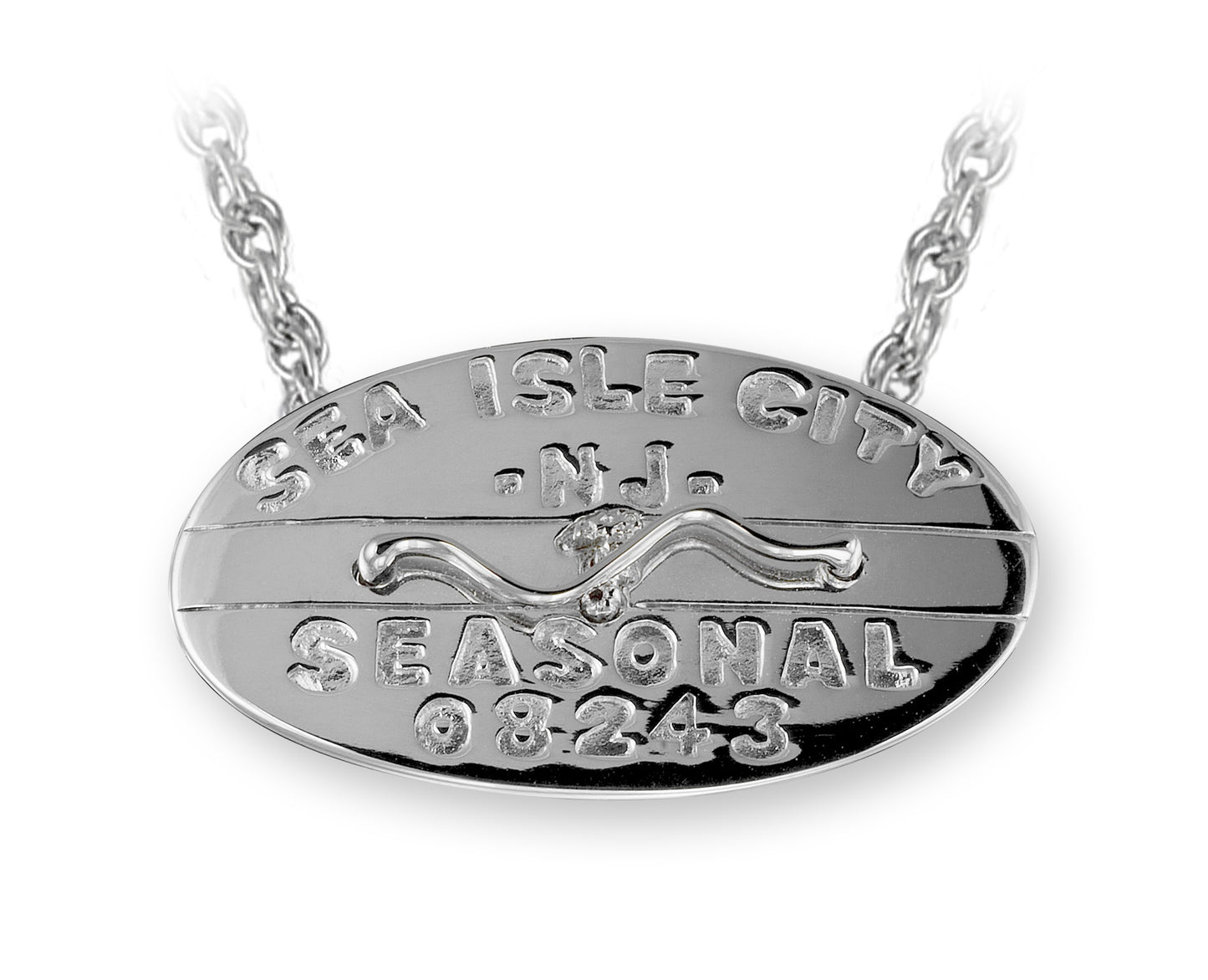 Beach Tag Pendant