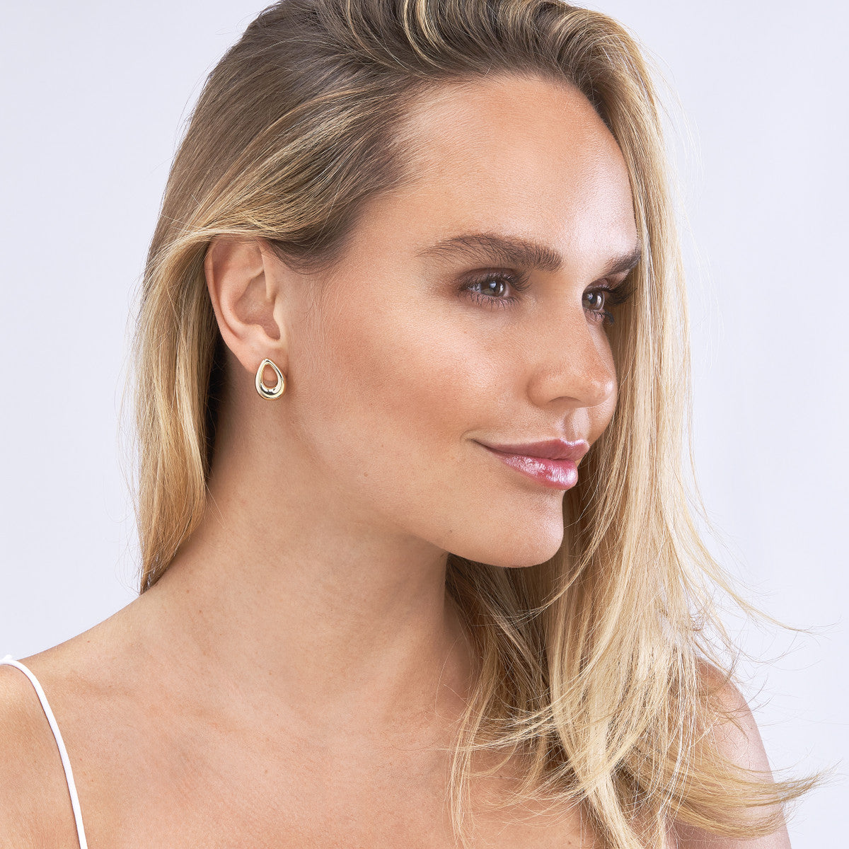 Pear Drop Studs