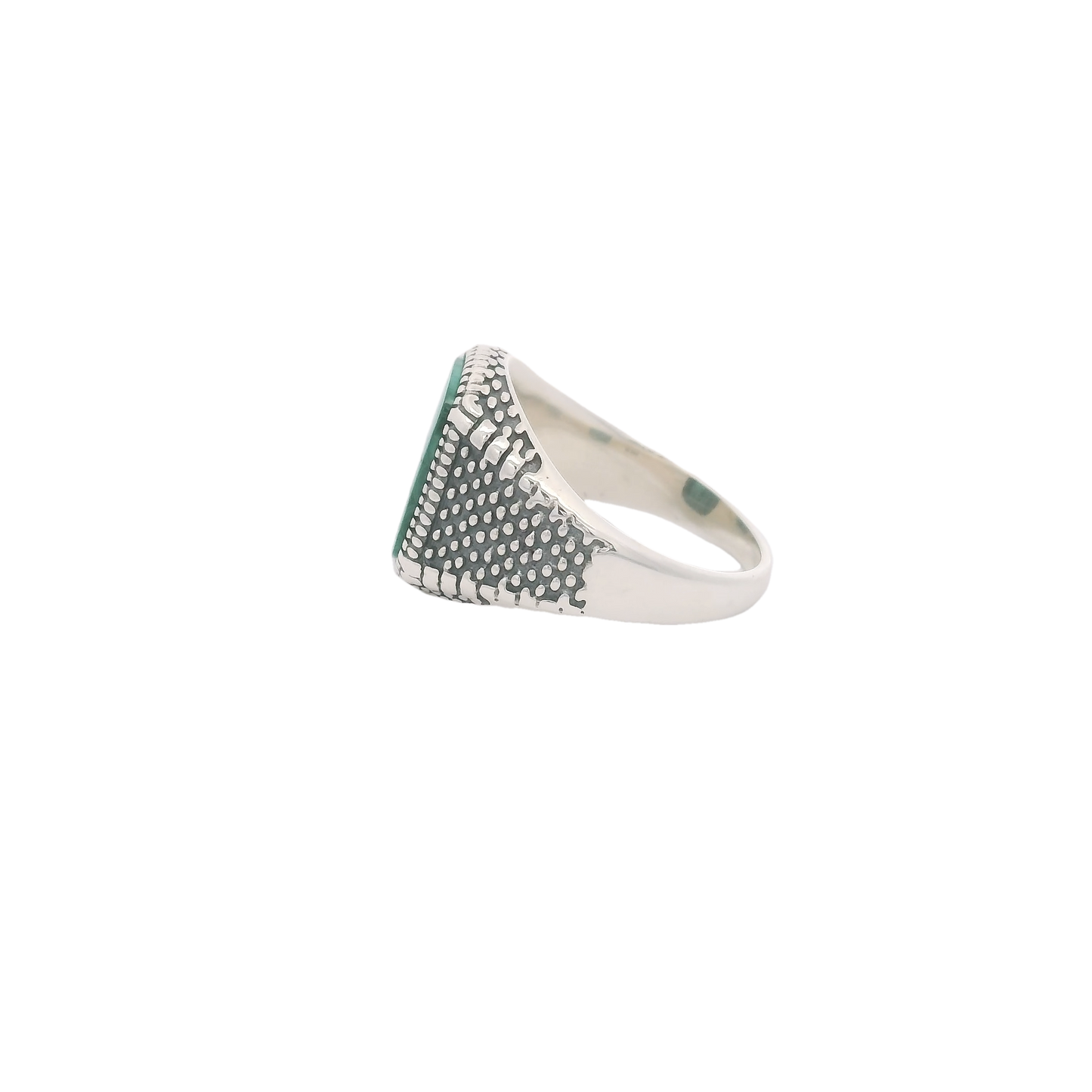 Enfield Malachite Signet Ring