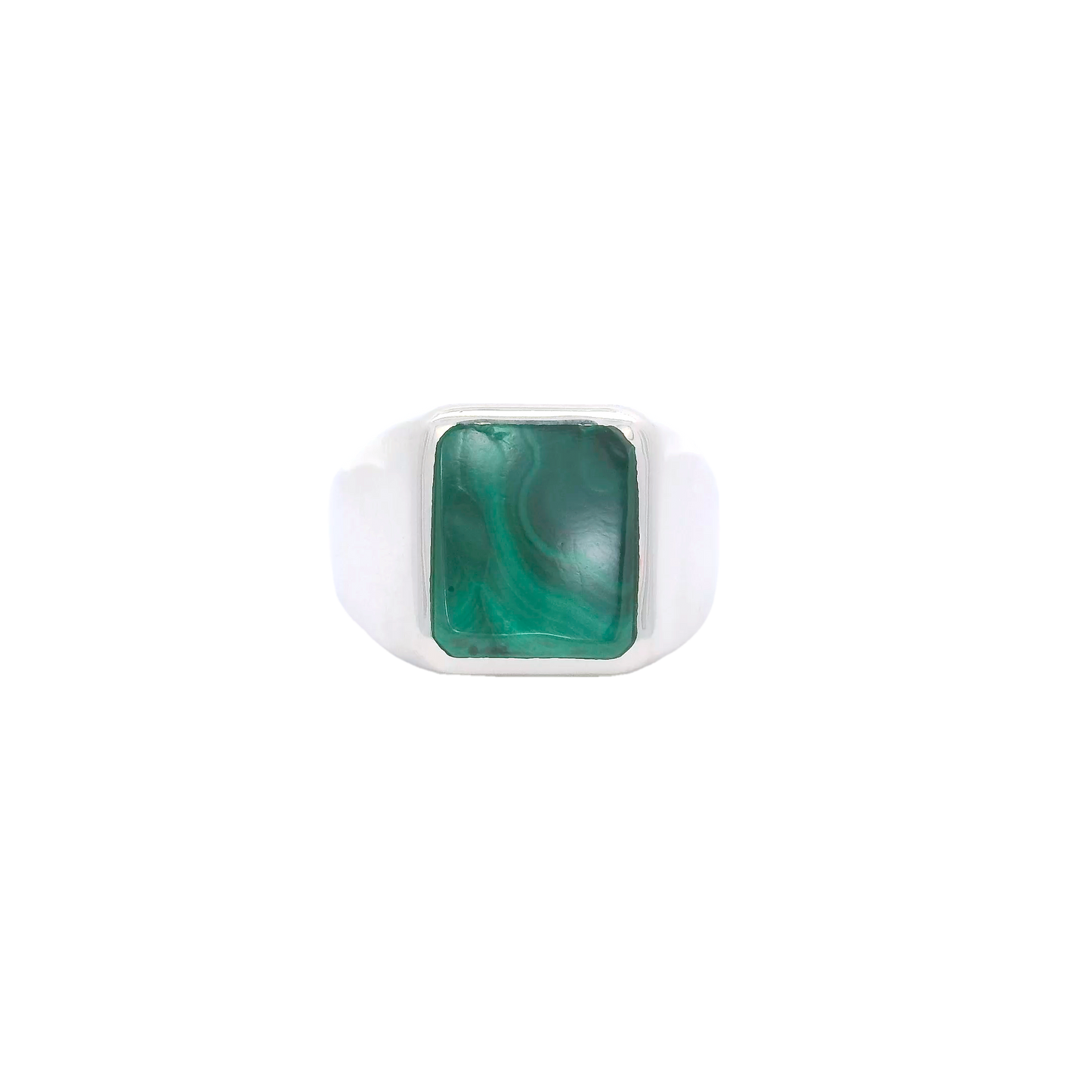 Matteo Malachite Signet Ring