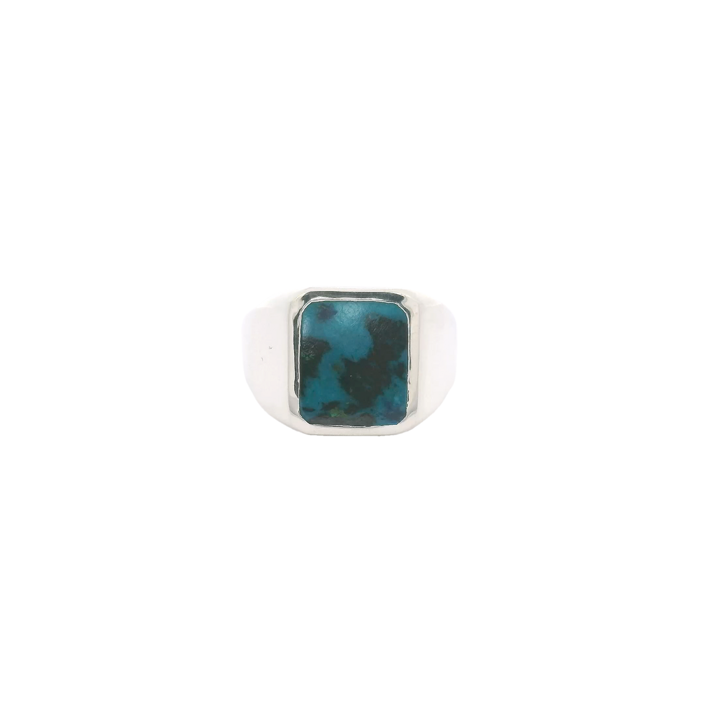 Matteo Chrysocolla Signet Ring