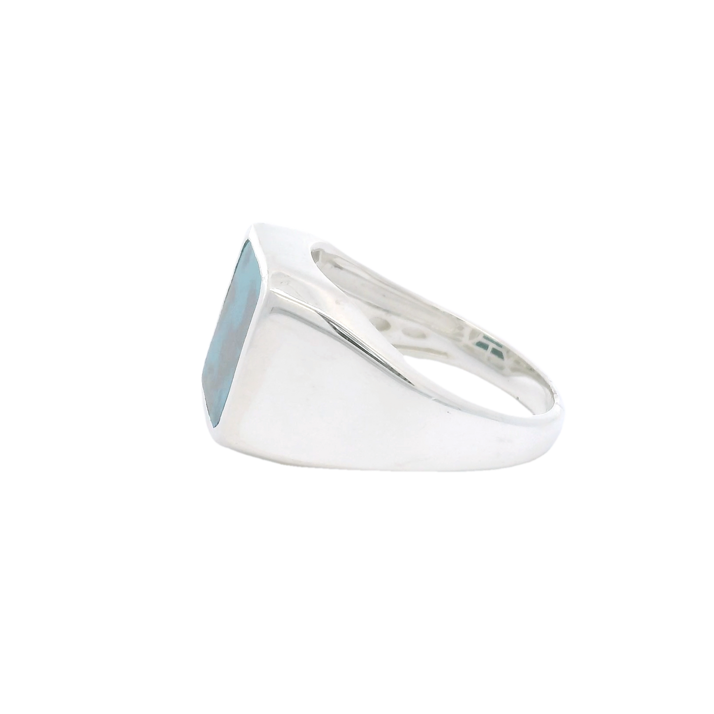 Matteo Chrysocolla Signet Ring