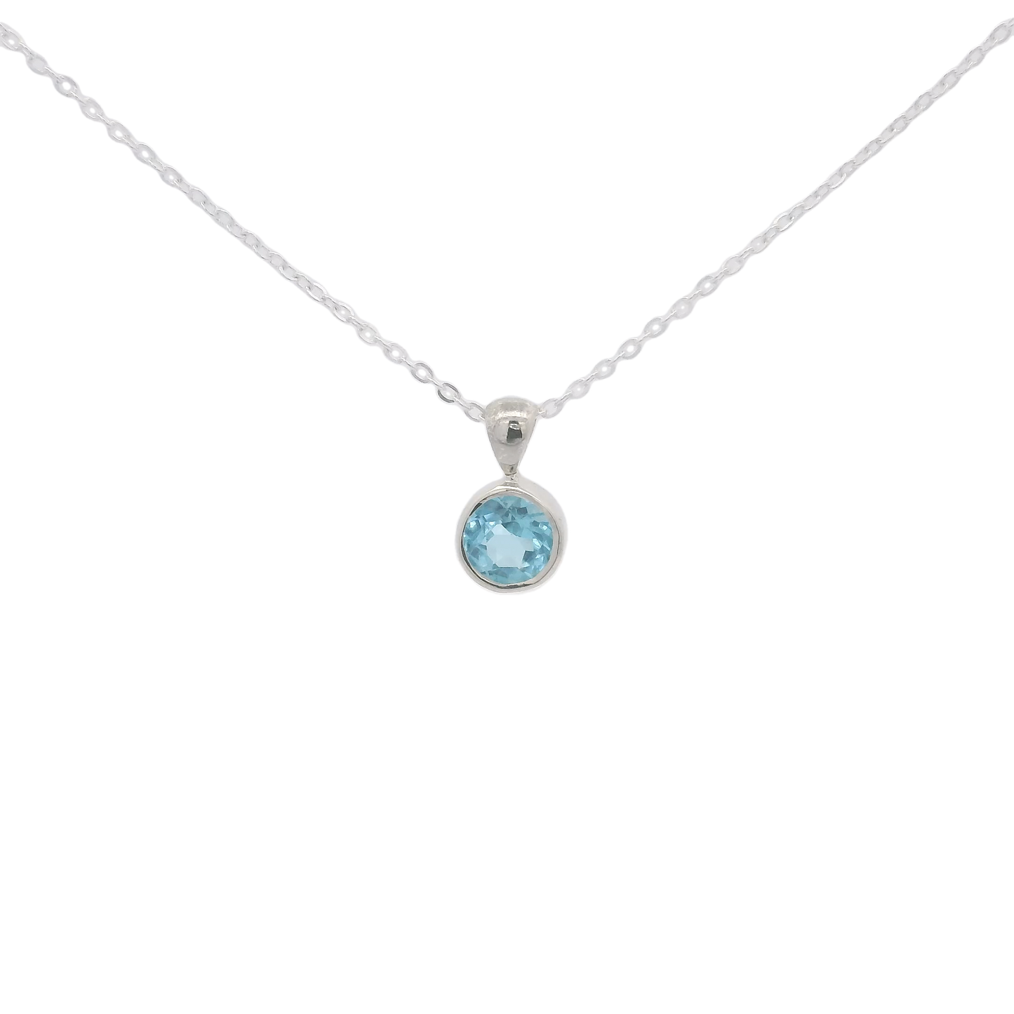 Maridean Topaz Candy Dot Necklace