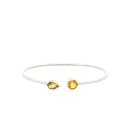 Something Sweet Citrine Flexi Cuff