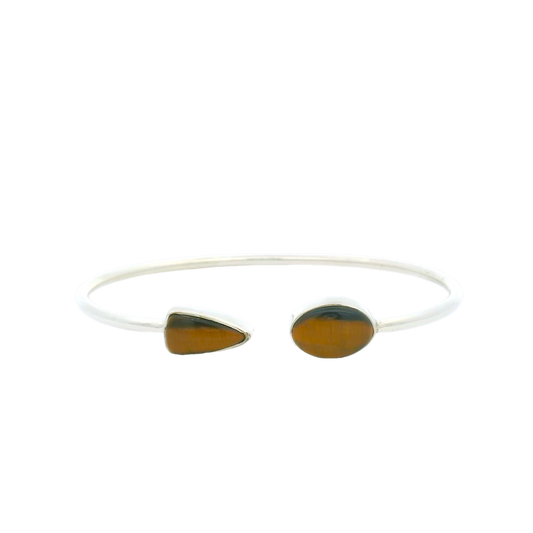 Something Sweet Tigers Eye Flexi Cuff