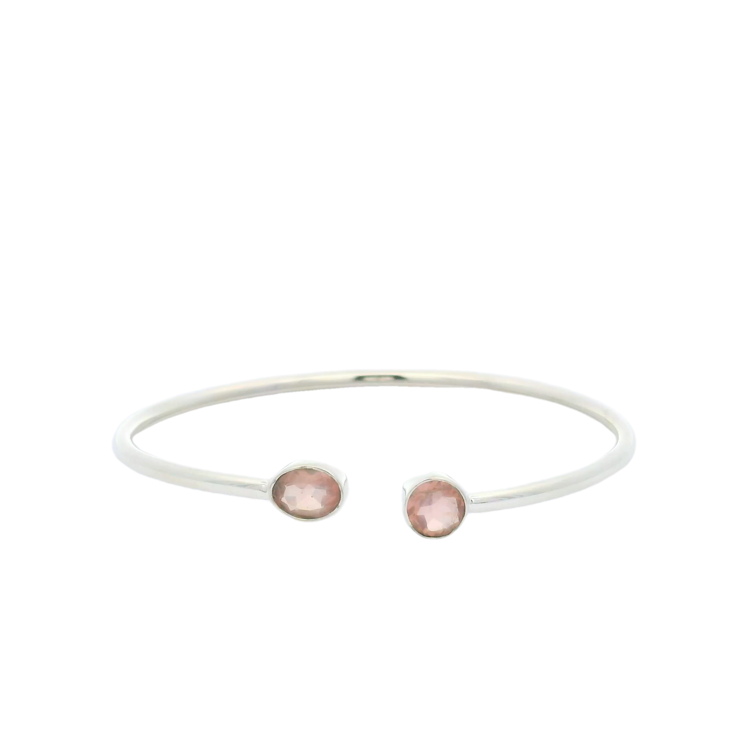 Something Sweet Rose Quartz Flexi Cuff