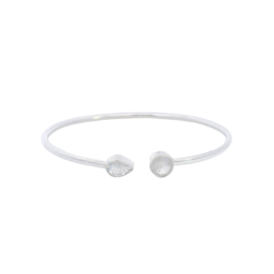 Something Sweet Rainbow Moonstone Flexi Cuff