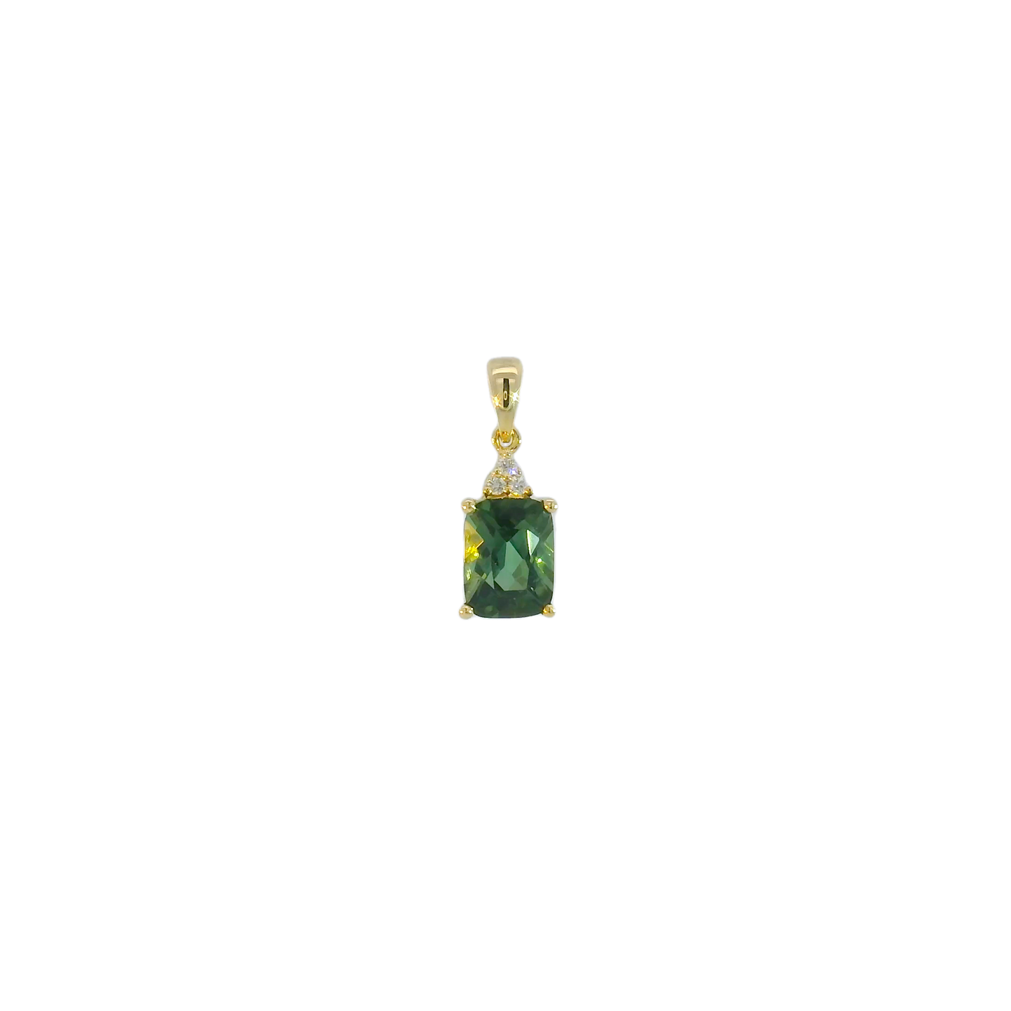 Alondra Tourmaline & Diamond Necklace