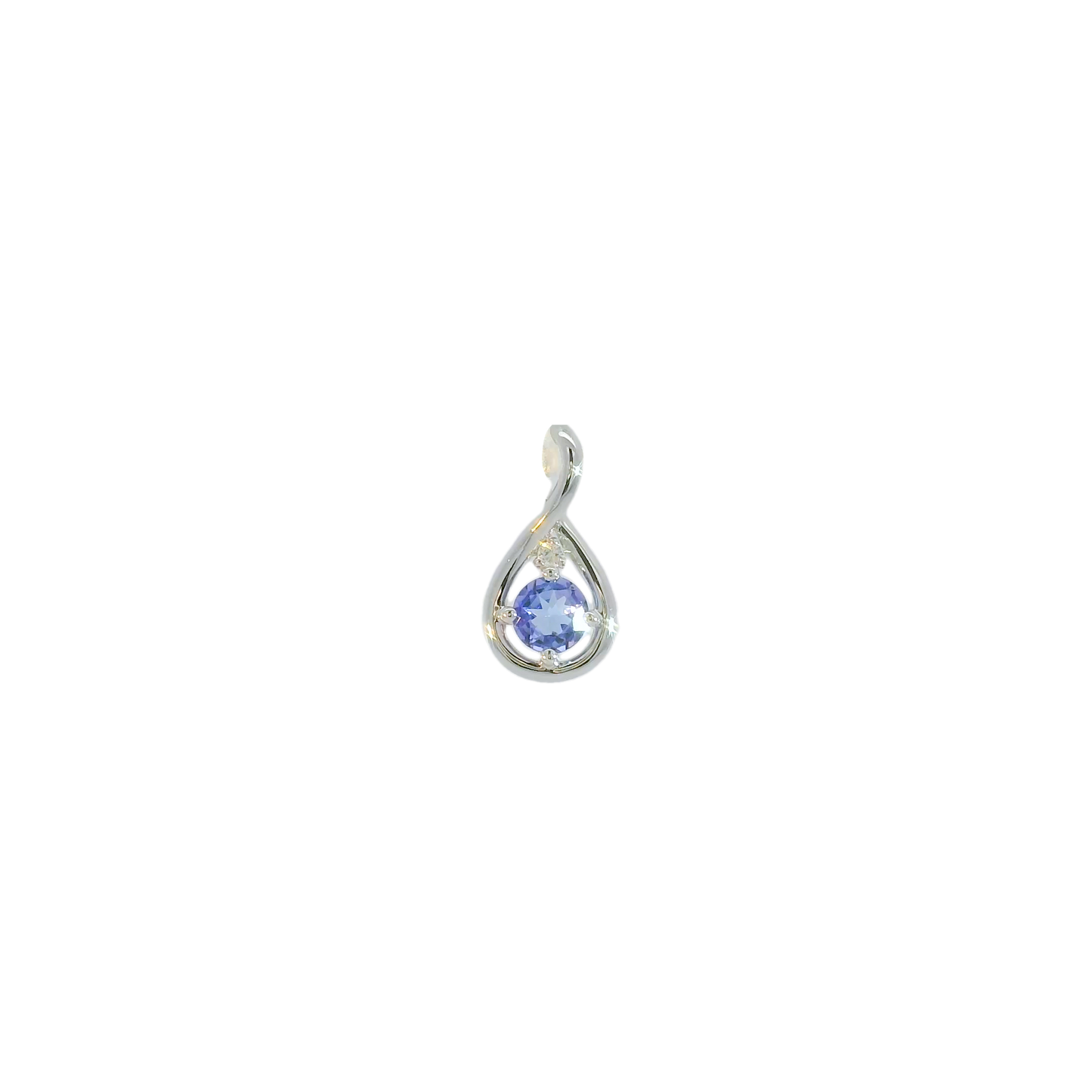Kelsey Tanzanite & Diamond Necklace