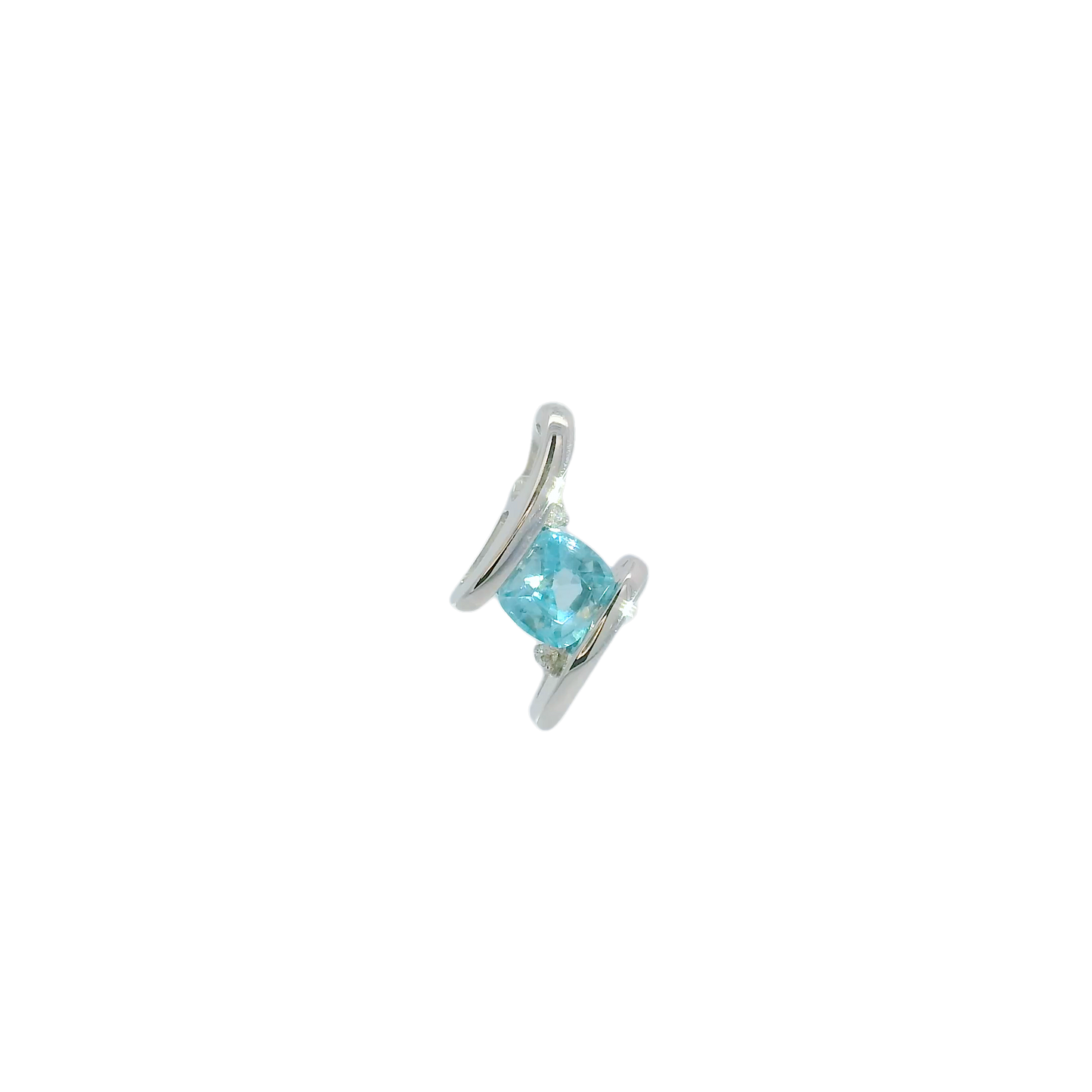 Kyra Blue Zircon Necklace
