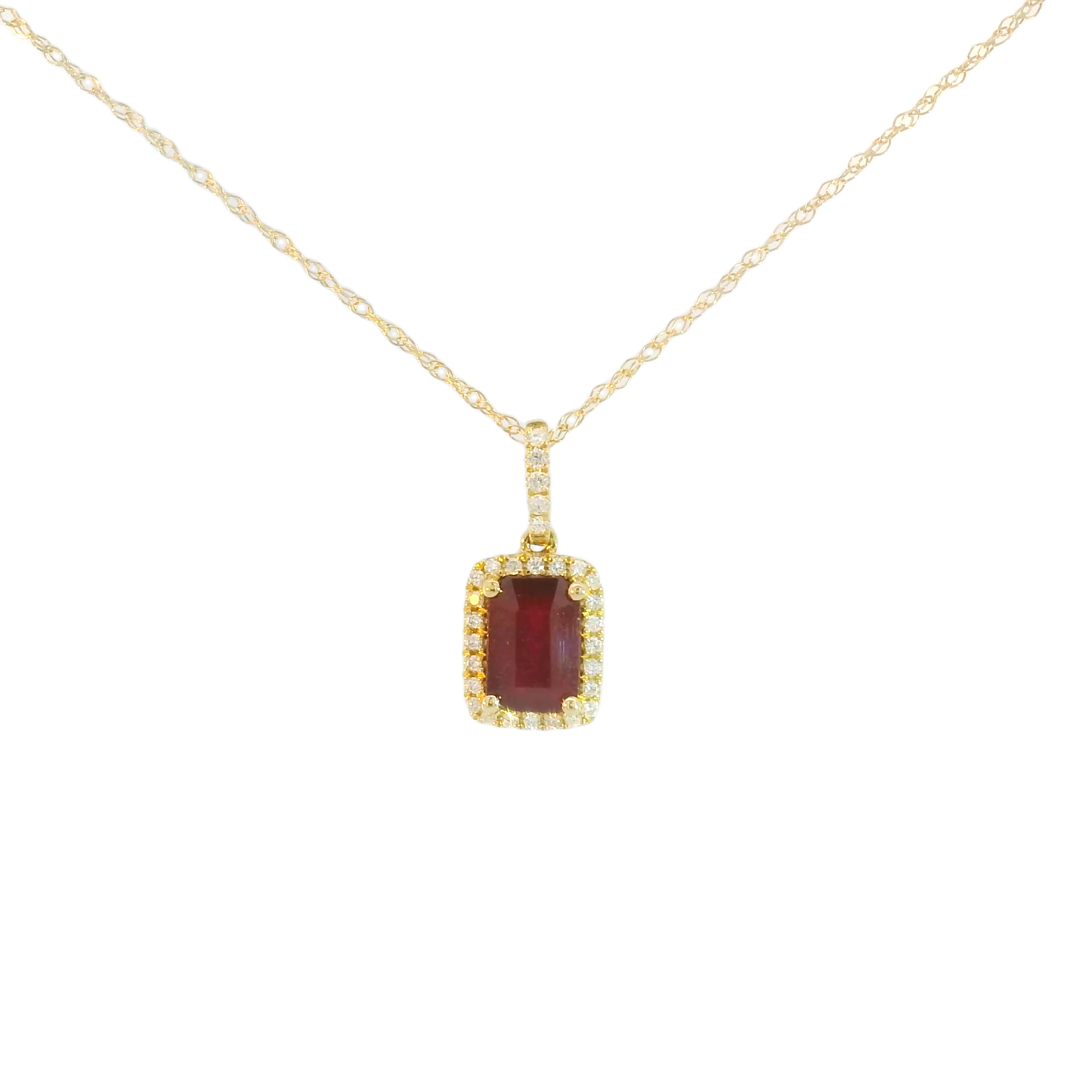 Rowen Ruby & Diamond Necklace