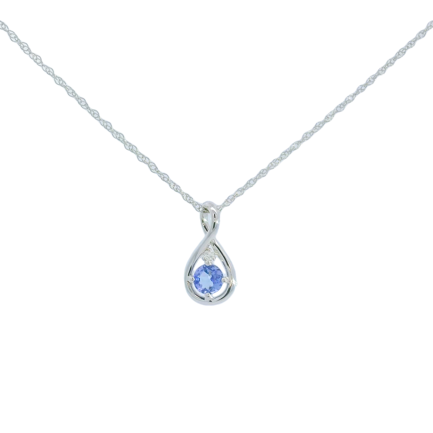 Kelsey Tanzanite & Diamond Necklace