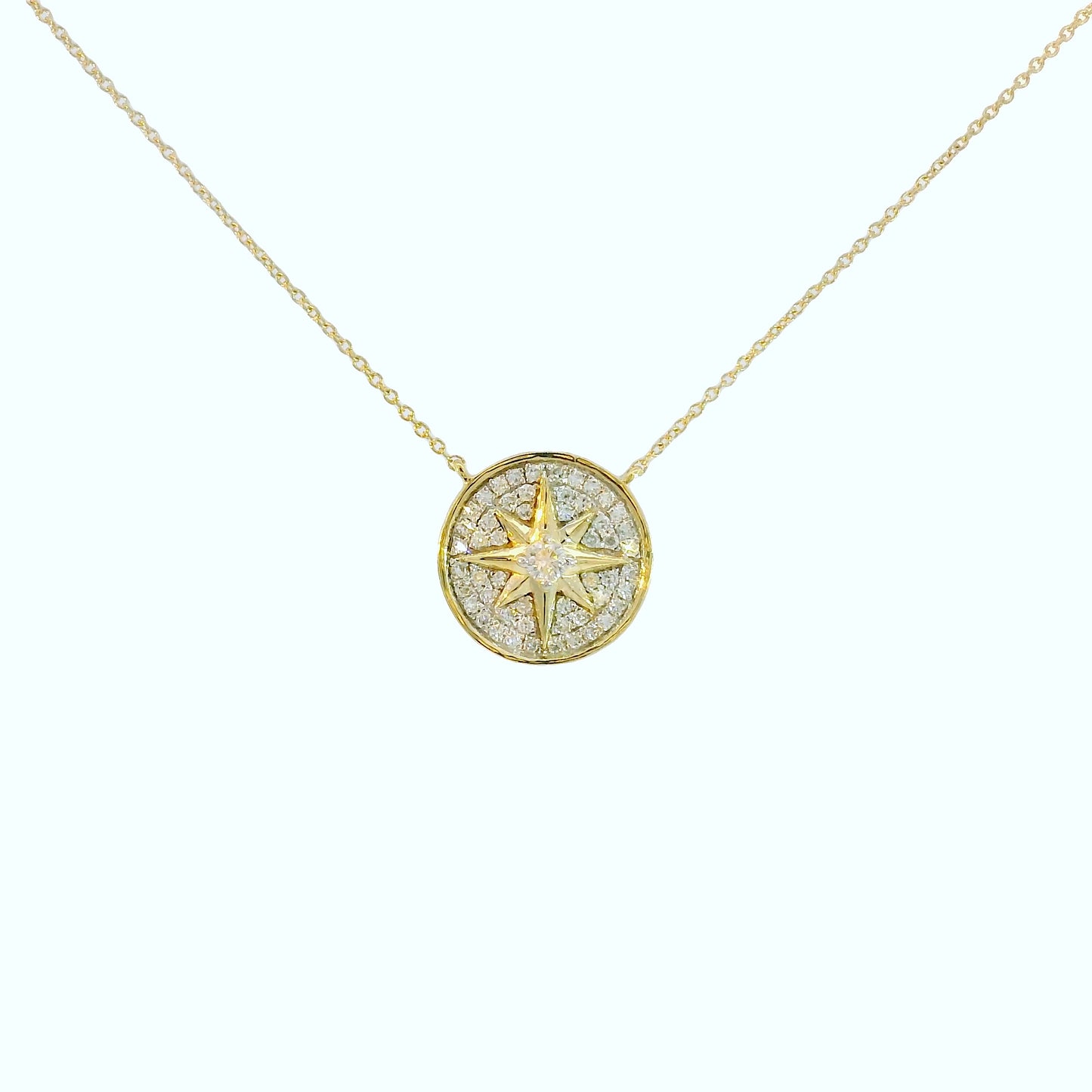 North Star Compass Necklace