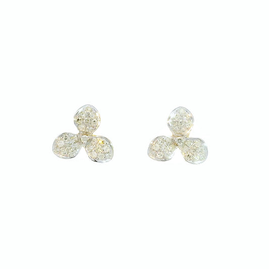 Papelita Diamond Flower Earrings