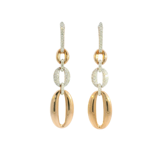 Cassia Diamond Drop Earrings