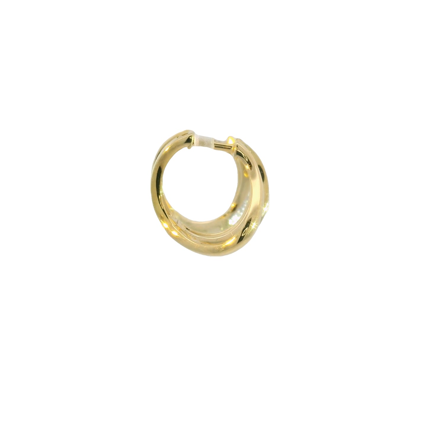 Sienna Diamond Wave Hoops