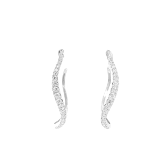 Bethany Diamond Hoops