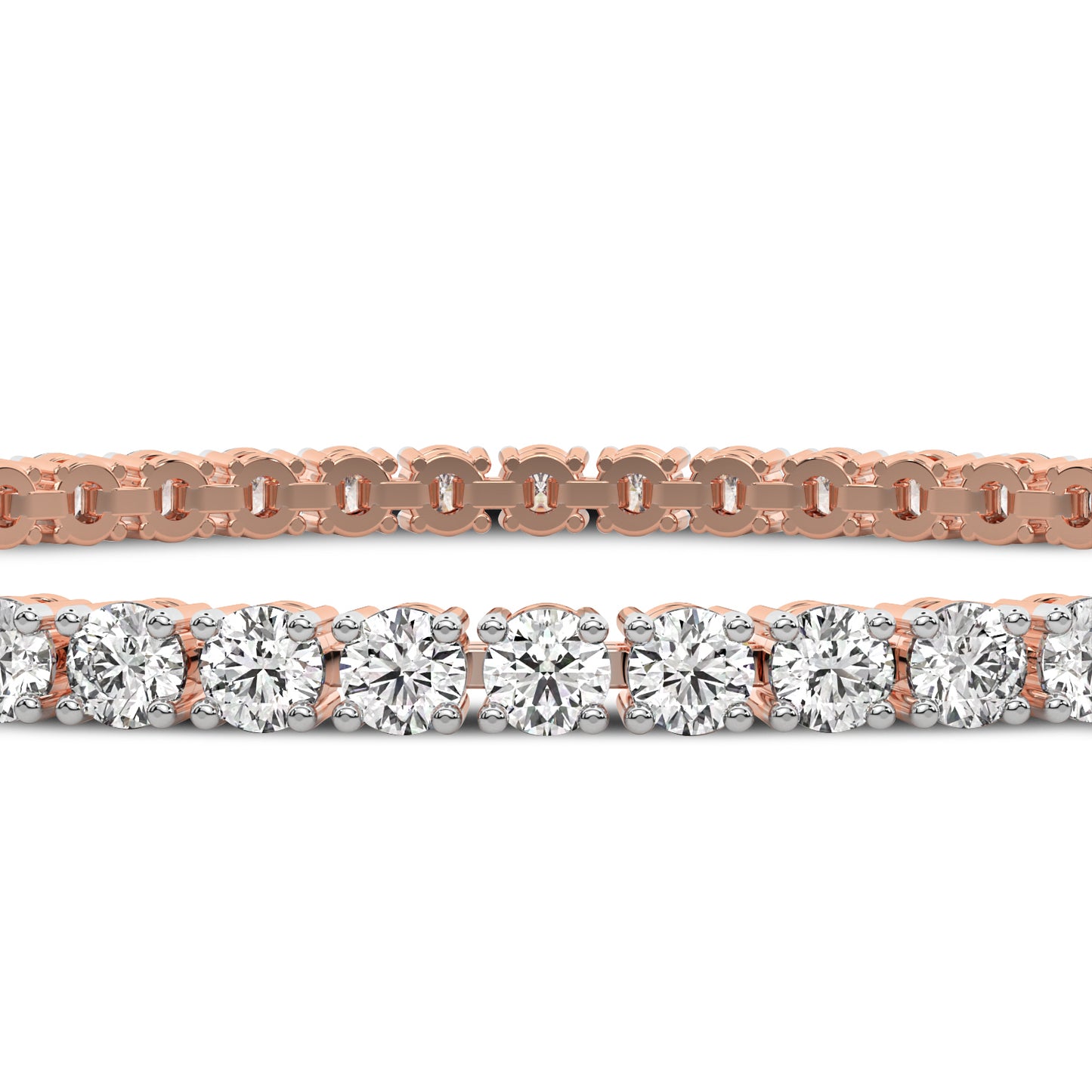 Classic Love All Lab Grown Diamond Tennis Bracelet