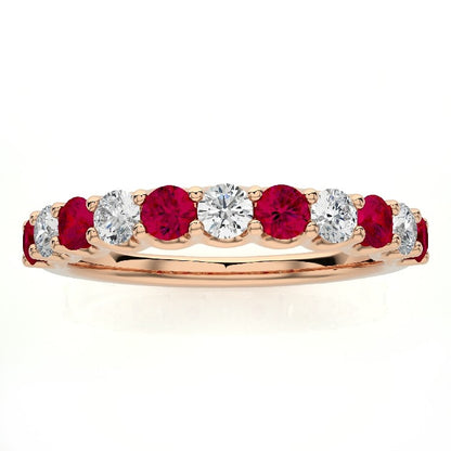 Ruby and Diamond Band