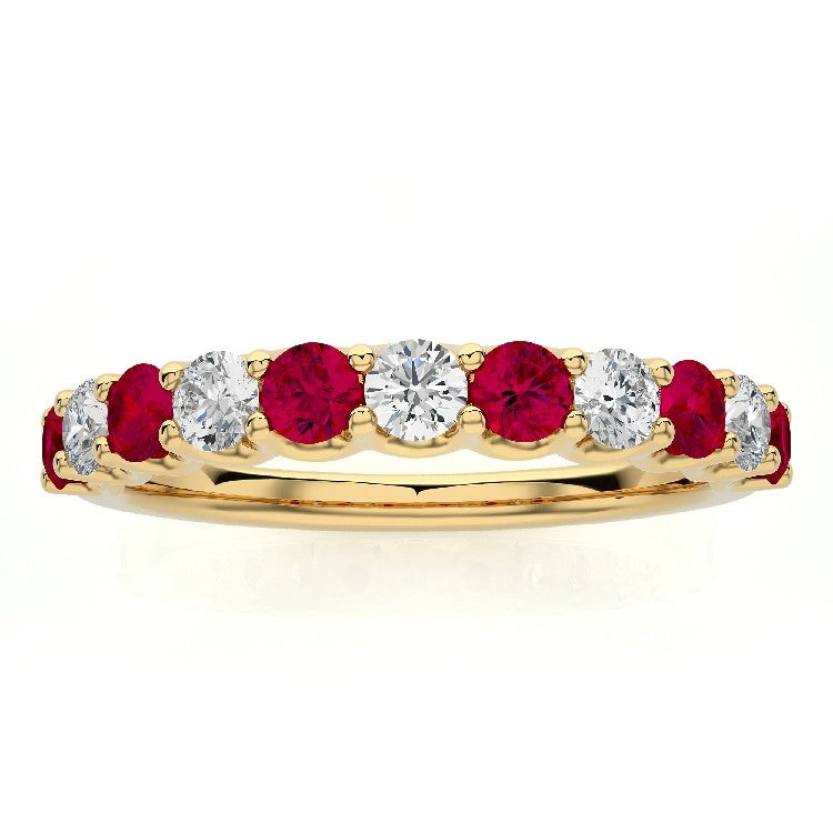 Ruby and Diamond Band