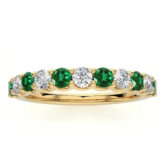 Emerald and Diamond Band