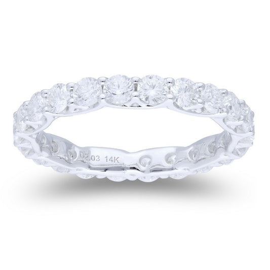 Diamond Tidal Eternity Band