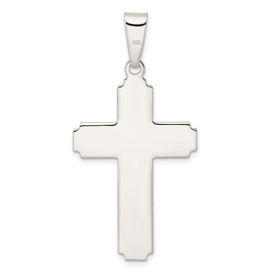 Sterling Silver Large Latin Cross