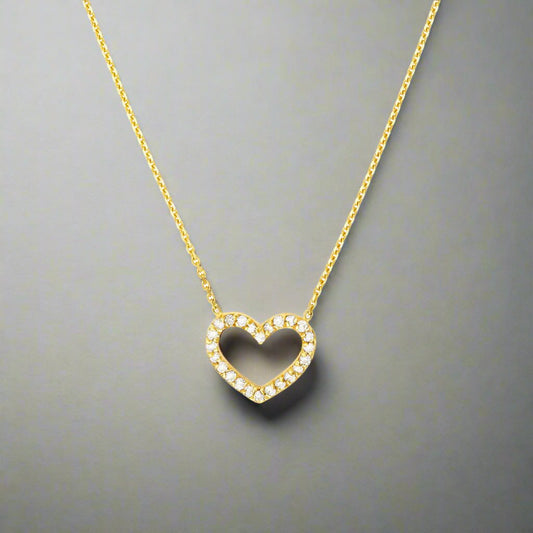 Diamond Heart Necklace