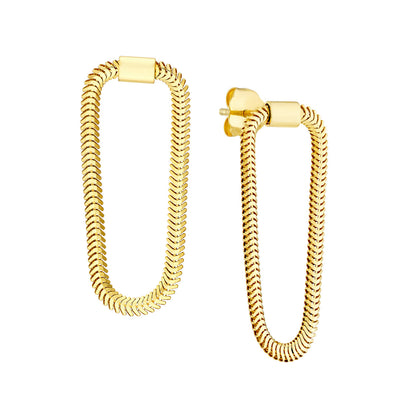 Gold Chavelese Earrings