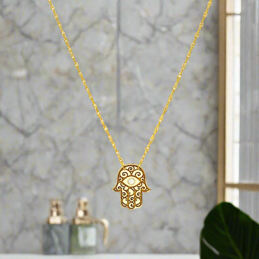 Hamsa Necklace