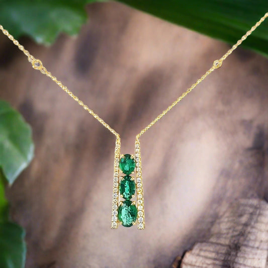 Emerald Journey Necklace