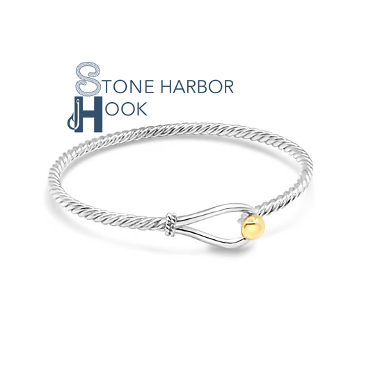 Stone Harbor Hook Bangle