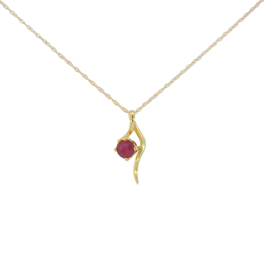Rona Ruby Necklace