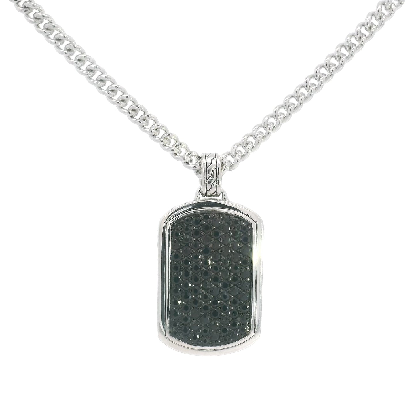 Morrison Sapphire Tag Necklace